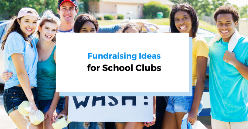 fundraising for school clubs infographic