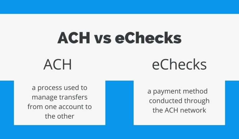 Guide To Using EChecks In Your Business - Regpack