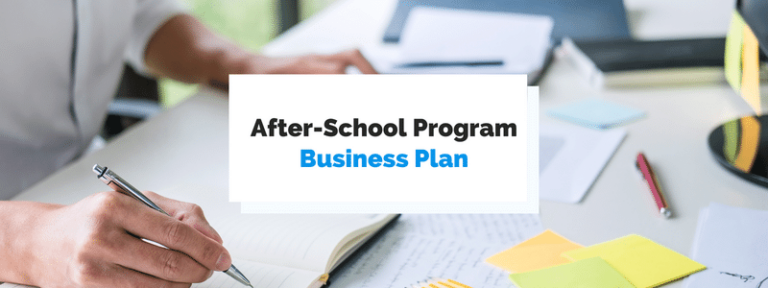 business plan for after school program