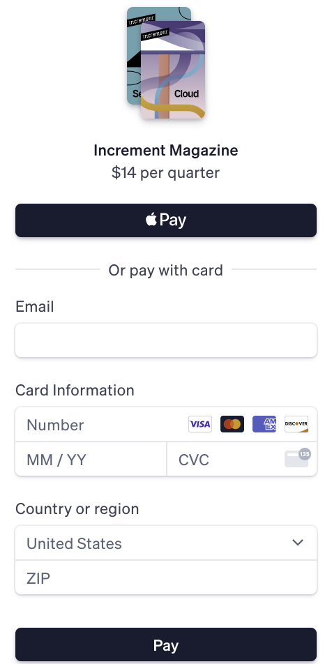 Stripe payment processing software