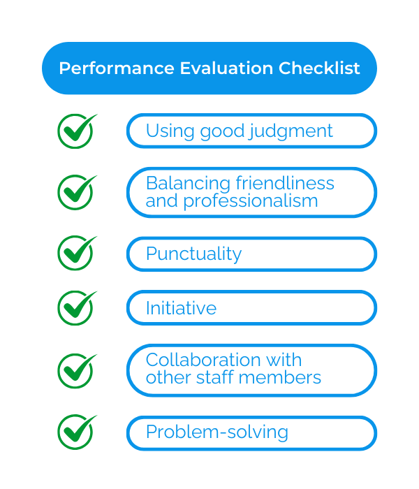 performance-evaluation-checklist
