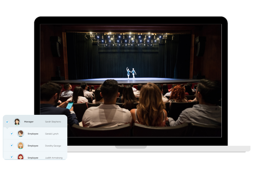 performing arts software features